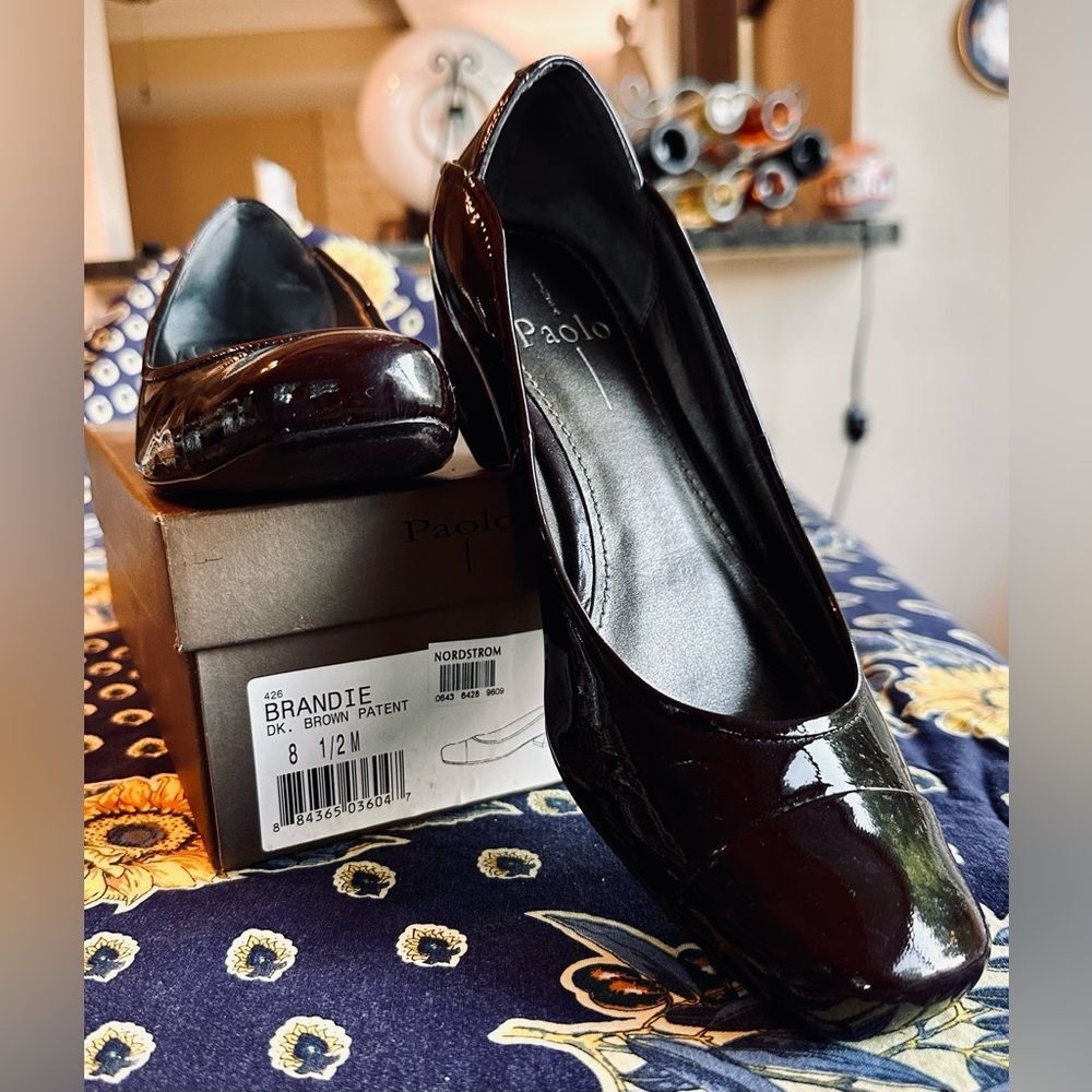 Paolo Dark Brown Flats Elegant Loafers - Picture 3 of 4